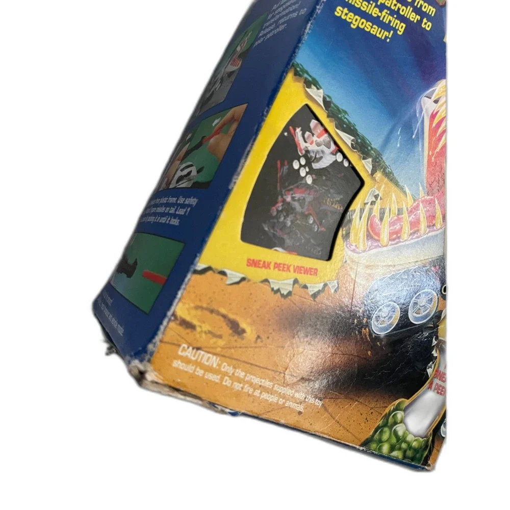 1993 Hot Wheels Attack Pack Dinosaurs Stego Striker Sealed MIB NOS Unopened MT